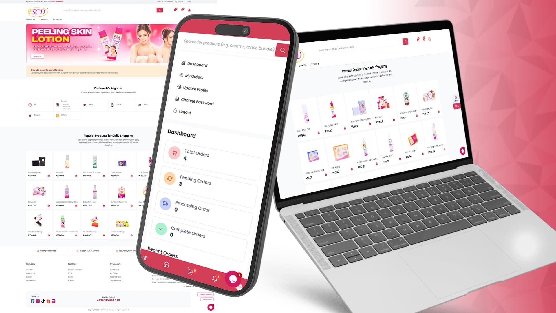 Skin Care Depot eCommerce